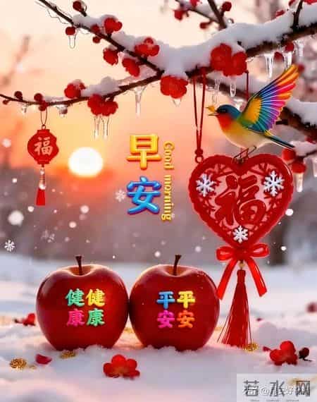 2月1日、星期日，最新早安好祝福漂亮图片精选，新的一天早上好