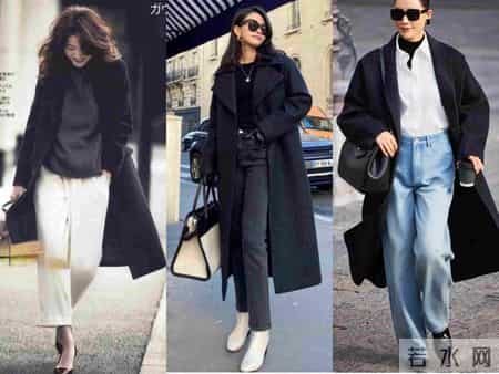 冬季黑色大衣别乱穿：这4种时髦高级搭配思路，照搬都好看不沉闷