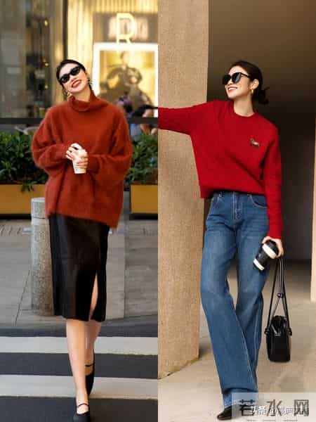 再炸一波新春红！这8套穿搭，让你从年红到元宵