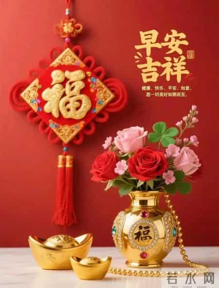 2月4日腊月十七立春节气早安祝福图片
