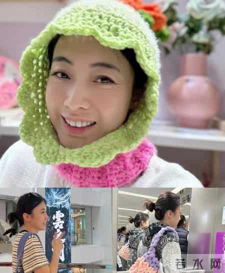 甘比手艺真不错，自己钩露背连体裤准备过年，惊艳大气比高定好看