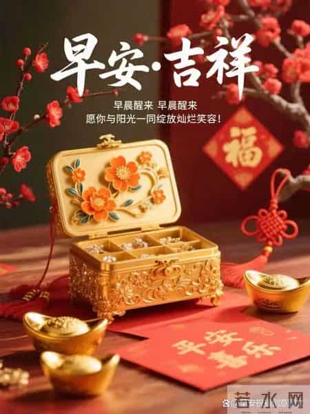 2月4日腊月十七立春节气早安祝福图片