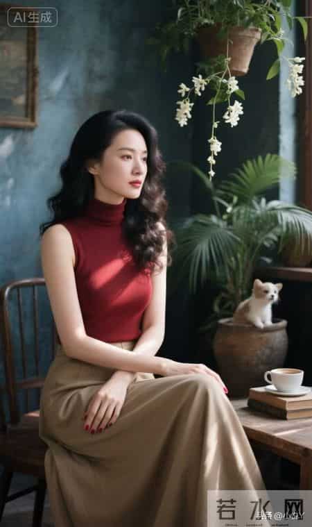 年绝色佳人，端庄优雅，温柔娴静，冷艳迷人