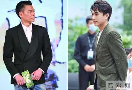 西装下面不一定要配西裤,瞧靳东、刘德华这样穿,不油腻还很高级