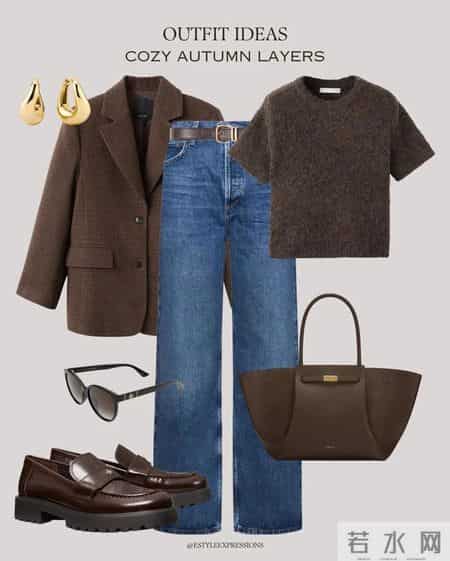 秋冬高级感穿搭新范本！4套搭配思路，基础款也能穿出大牌气场