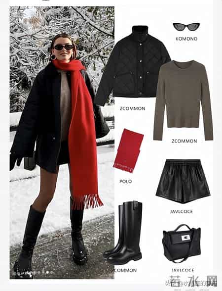10套!新年旺自己的红色系穿搭合集
