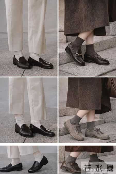 会穿的人，鞋和袜子从来不是随便配的