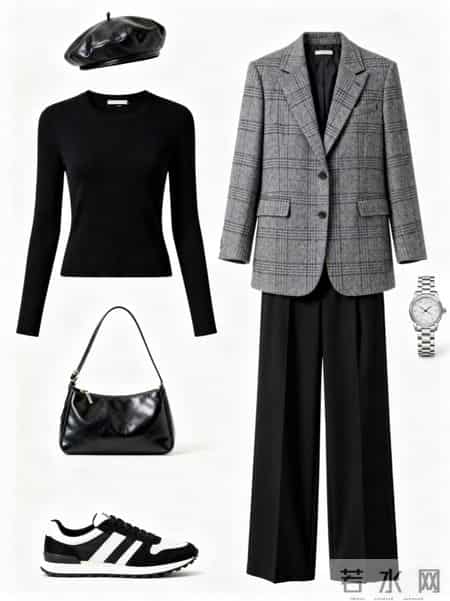 美式学院风，8套秋冬万能穿搭公式，照着穿让你美翻整个冬天