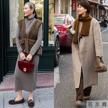 上年纪的女人别乱买衣服！有这3件单品就够了，温暖体面一冬