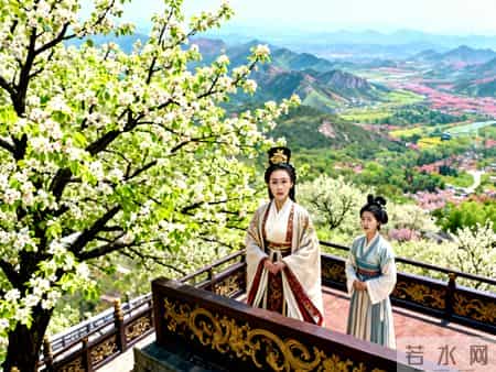 曹丕病危，赐给甄宓一壶毒酒，问她遗愿。甄宓：能否见见儿子？曹丕沉默：去看看你当年栽下的那棵杏树吧