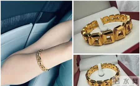 一百年后，我还是喜欢这条老钱风黄金手链~