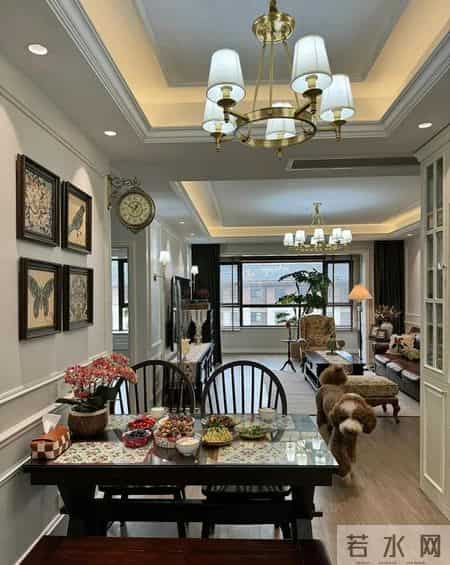 天津一女子晒出147㎡的家，因装修太过高级而走红，家具成亮点！