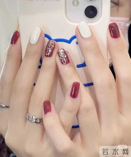 温温柔柔的美甲分享