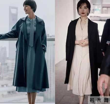 看袁泉的冬季打扮,我悟了:衣穿直、裤选松,发剪短才更得体!