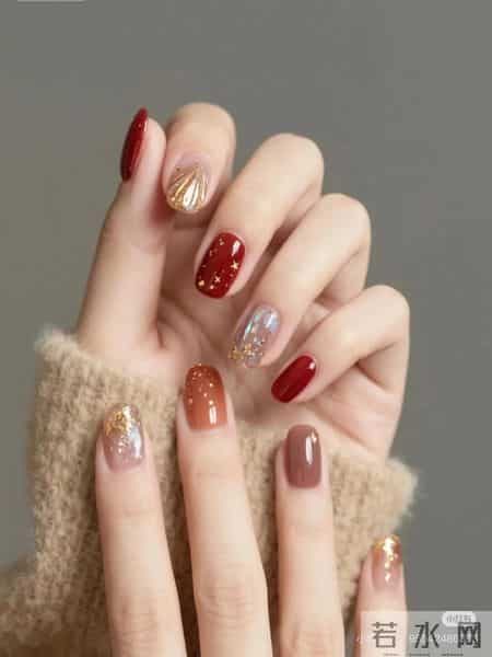 温柔仙气的美甲分享