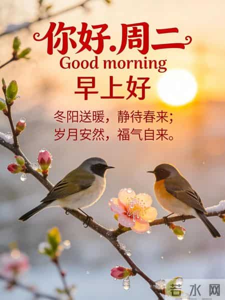 2月3日周二早安，天天健康，日日幸福，时时快乐，事事如意！