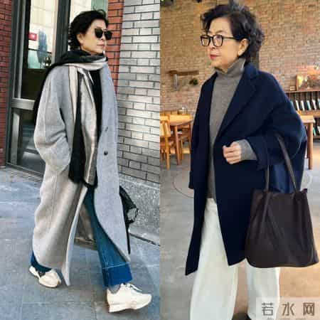 67岁姥姥的冬季穿搭示范，比年轻人还潮！照着穿保暖又高级