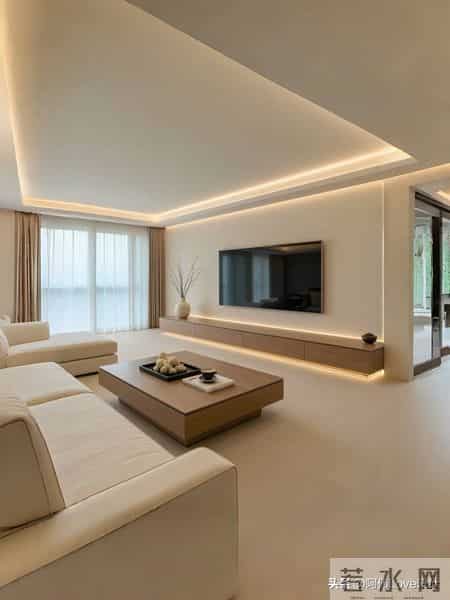 中古极简的干净大气