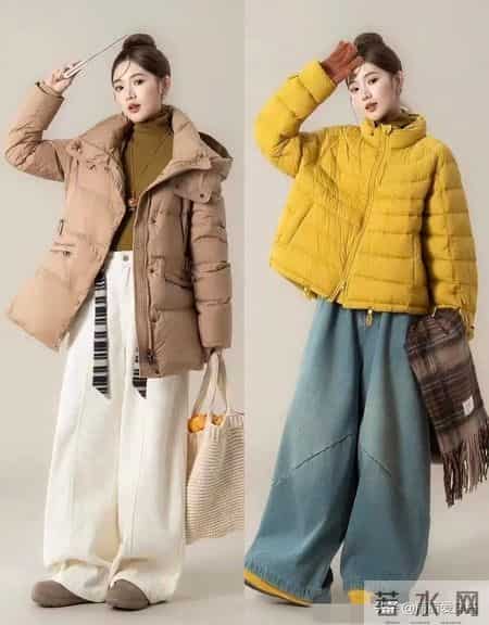 拒绝臃肿!今年超火的“松弛感穿搭”,棉服+阔腿裤就赢麻了