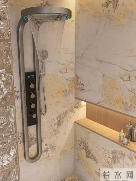 高级感的卫生间难道真就长这样吗？被这个卫浴真的震惊到了。