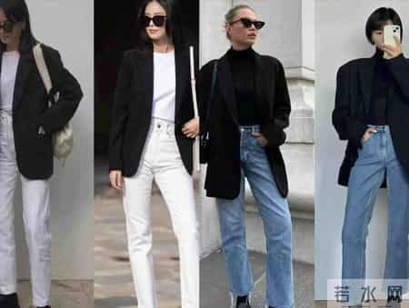 牛仔裤选择这“4双鞋子”穿搭真时髦，四五十岁女性穿上时尚减龄