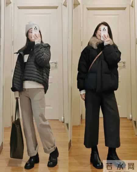 短袄配短靴=2026年最松弛感穿搭。简约还减龄。