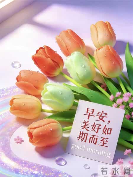 2026年2月1日早安图周末早上好祝福 冬日早安问候图片