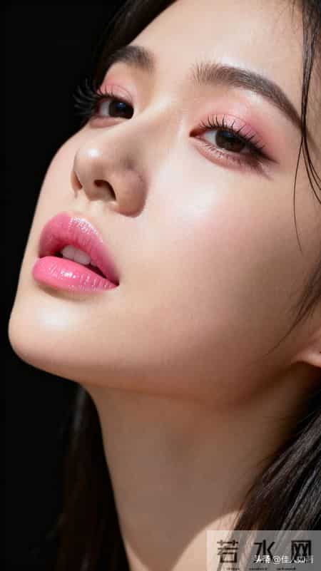 粉红唇妆太勾人，这才是原生美貌天花板