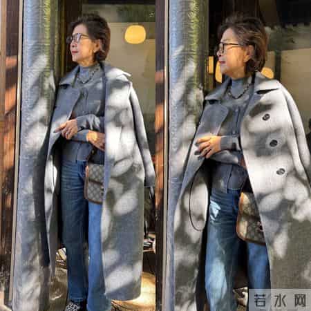 67岁姥姥的冬季穿搭示范，比年轻人还潮！照着穿保暖又高级