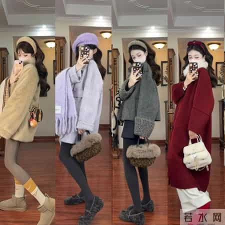 小个子冬天这么穿！28套软萌保暖穿搭，显高又减龄