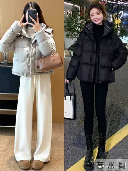 18套羽绒服穿搭｜小个子-高个子都能直接抄作业