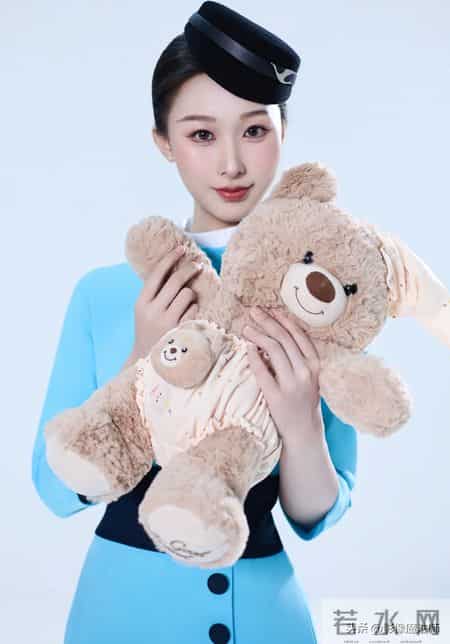 厦航空姐制服细节七分袖+宽腰带,勾勒完美身形,大方又好看