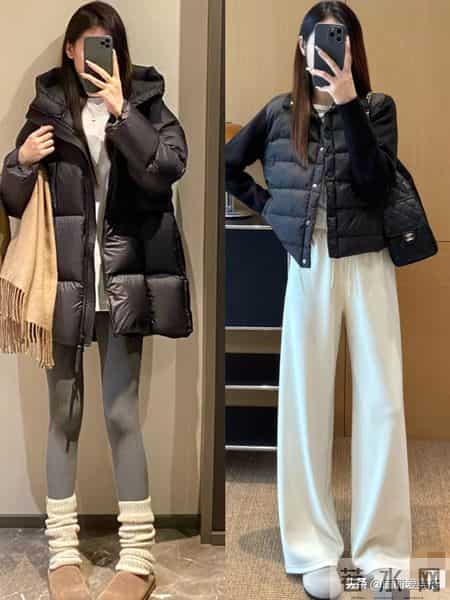18套羽绒服穿搭｜小个子-高个子都能直接抄作业