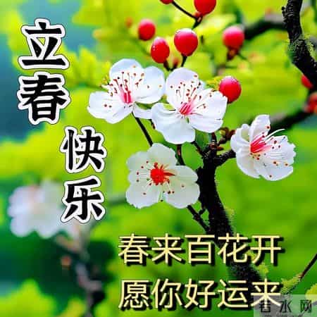 立春节特给你18个＂春＂字的美好祝福！文丨朱兴安｜图丨网络