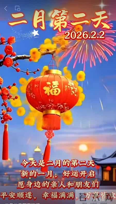 2026.02.02号周一早安祝福美图