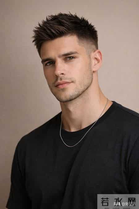 欧美硬汉风寸头：硬朗气质的经典诠释，型男必备造型