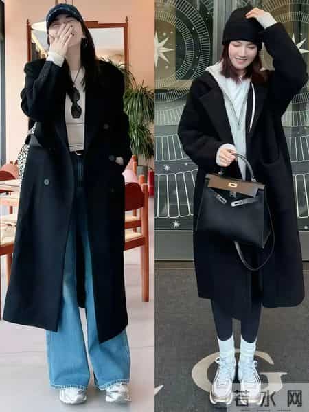 今冬多穿“大衣+运动鞋”，时髦舒适又好看！