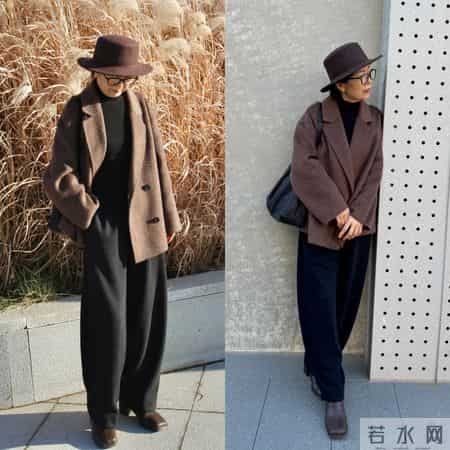 67岁姥姥的冬季穿搭示范，比年轻人还潮！照着穿保暖又高级