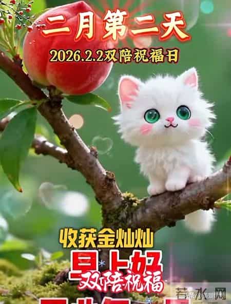 2026.02.02号周一早安祝福美图
