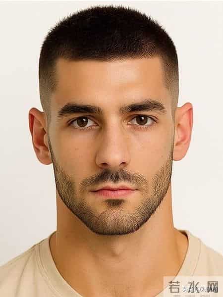 欧美硬汉风寸头：硬朗气质的经典诠释，型男必备造型