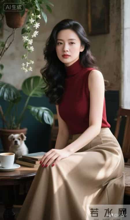 年绝色佳人，端庄优雅，温柔娴静，冷艳迷人