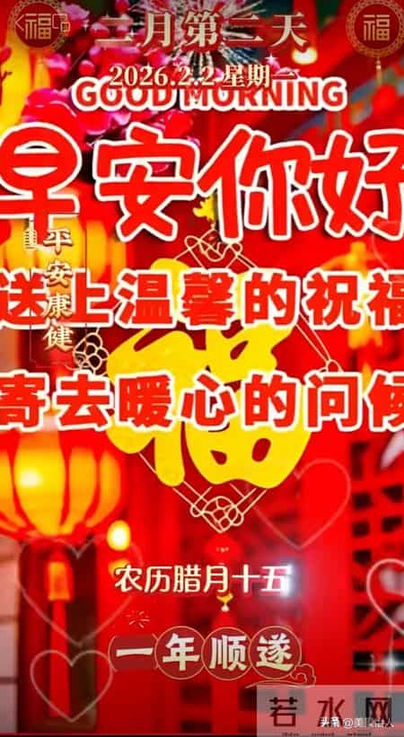2026.02.02号周一早安祝福美图