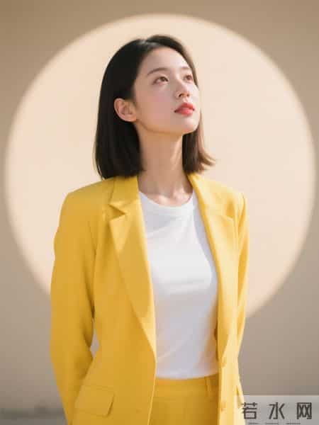 亮眼的黄西服