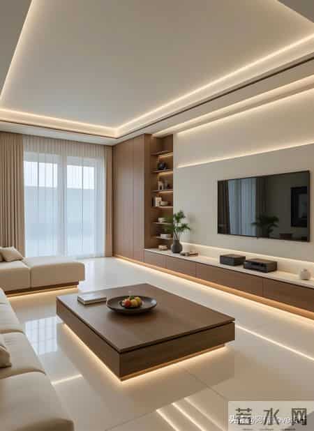 中古极简的干净大气