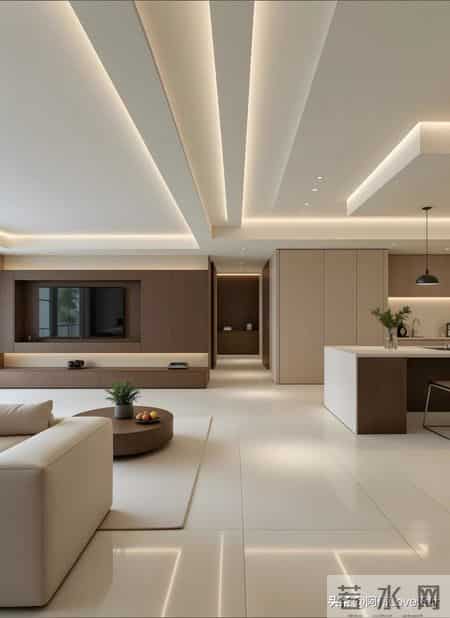 中古极简的干净大气