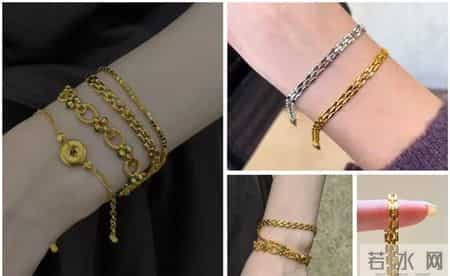 一百年后，我还是喜欢这条老钱风黄金手链~