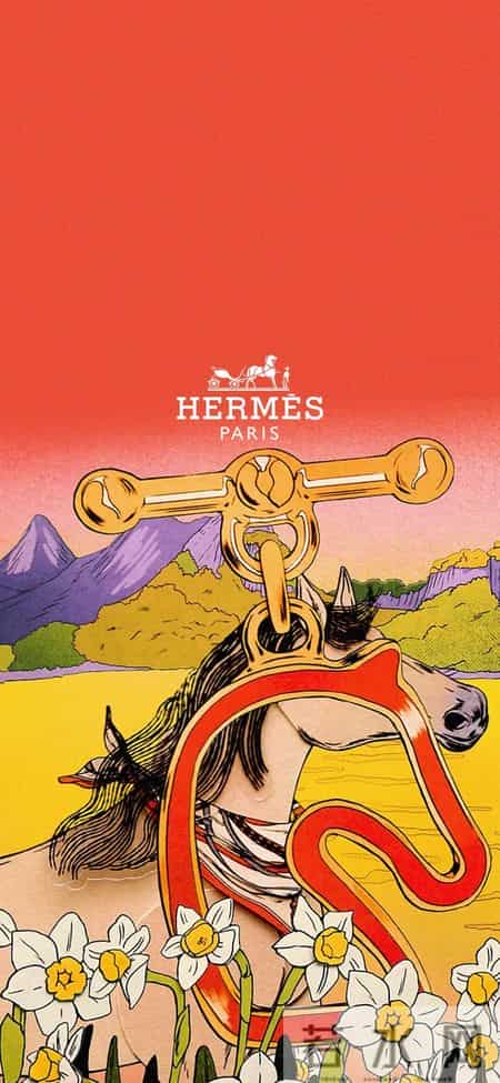 背景图｜爱马仕壁纸超清全面屏