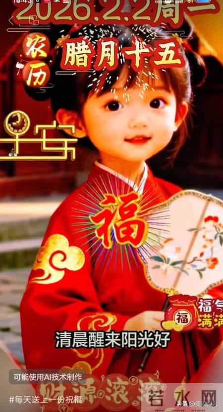 2026.02.02号周一早安祝福美图