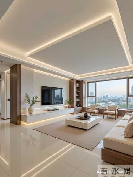 中古极简的干净大气