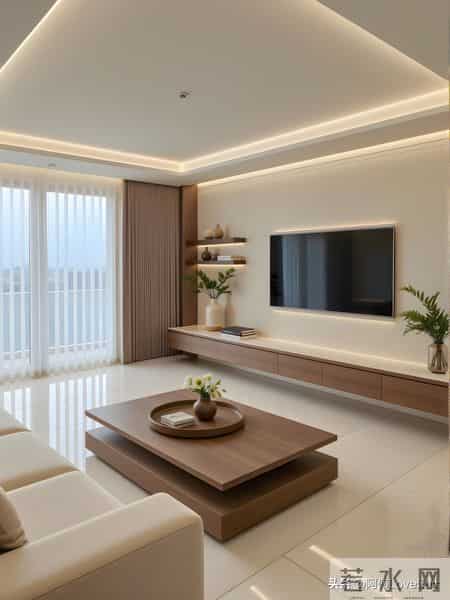 中古极简的干净大气